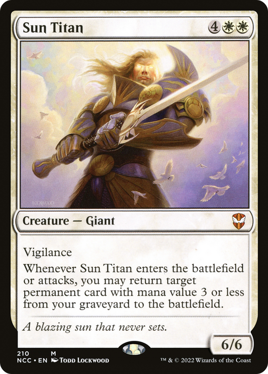 Sun Titan (NCC-210) - New Capenna Commander