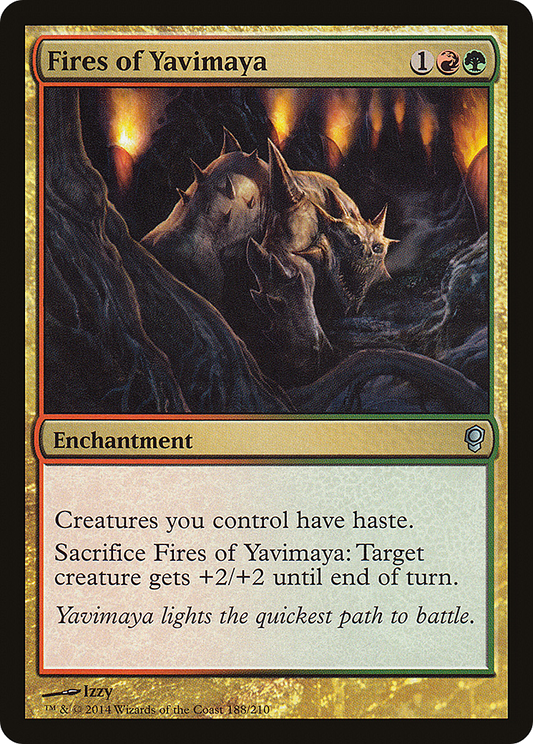 Fires of Yavimaya (CNS-188) - Conspiracy Foil