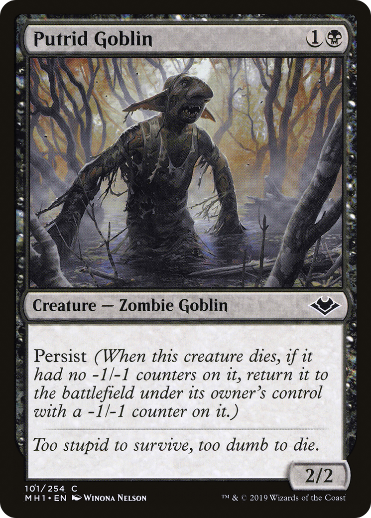 Putrid Goblin (MH1-101) - Modern Horizons