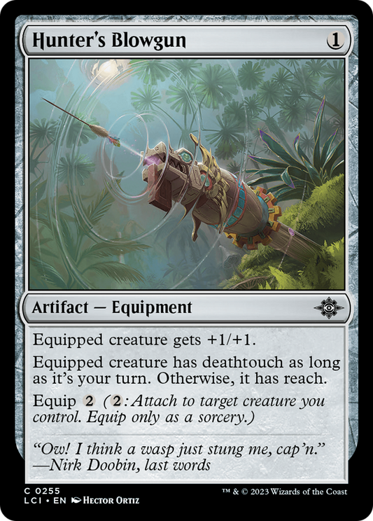 Hunter's Blowgun (LCI-255) - The Lost Caverns of Ixalan