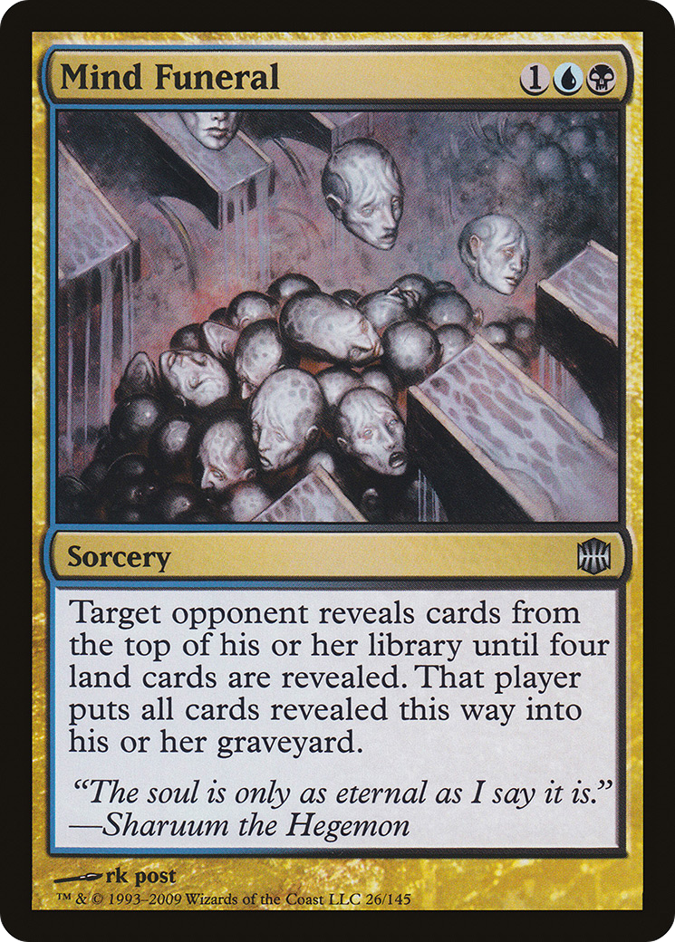 Mind Funeral (ARB-026) - Alara Reborn Foil