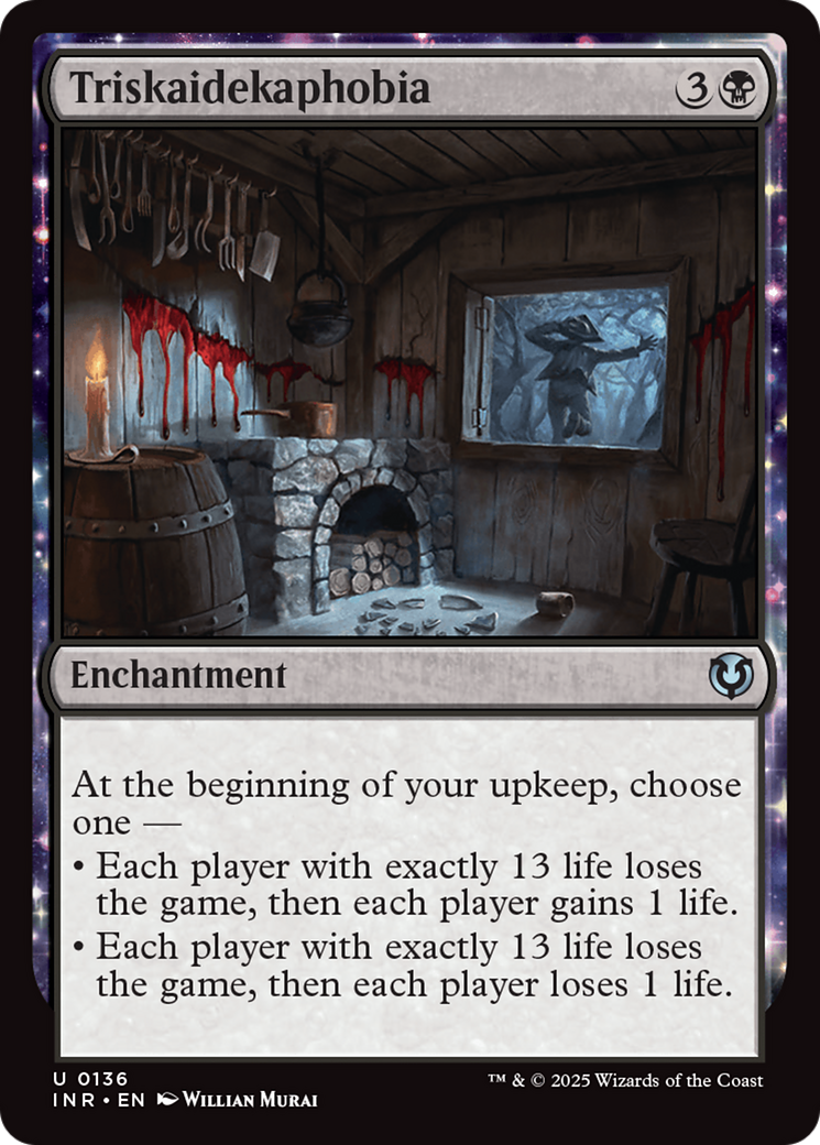Triskaidekaphobia (INR-136) - Innistrad Remastered Foil
