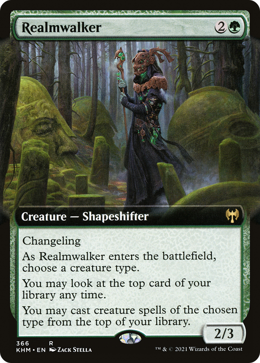 Realmwalker (KHM-366) - Kaldheim: (Extended Art) Foil