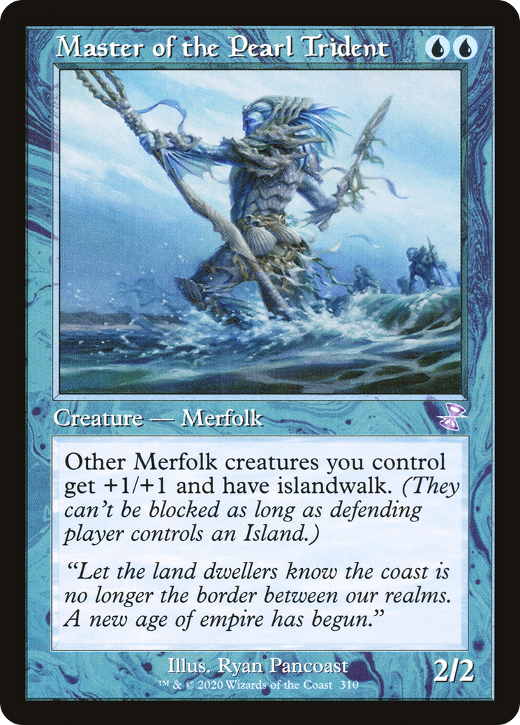 Master of the Pearl Trident (TSR-310) - Time Spiral Remastered Foil