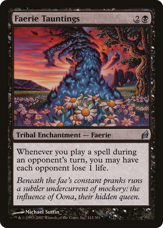 Faerie Tauntings (LRW-112) - Lorwyn Foil