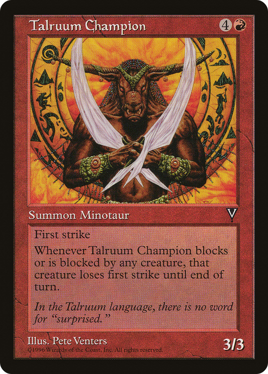 Talruum Champion (VIS-097) - Visions