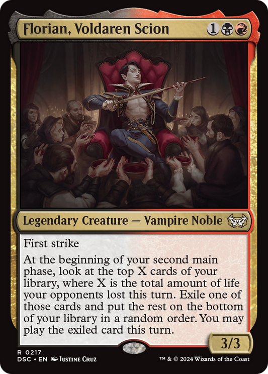 Florian, Voldaren Scion (DSC-217) - Duskmourn: House of Horror Commander