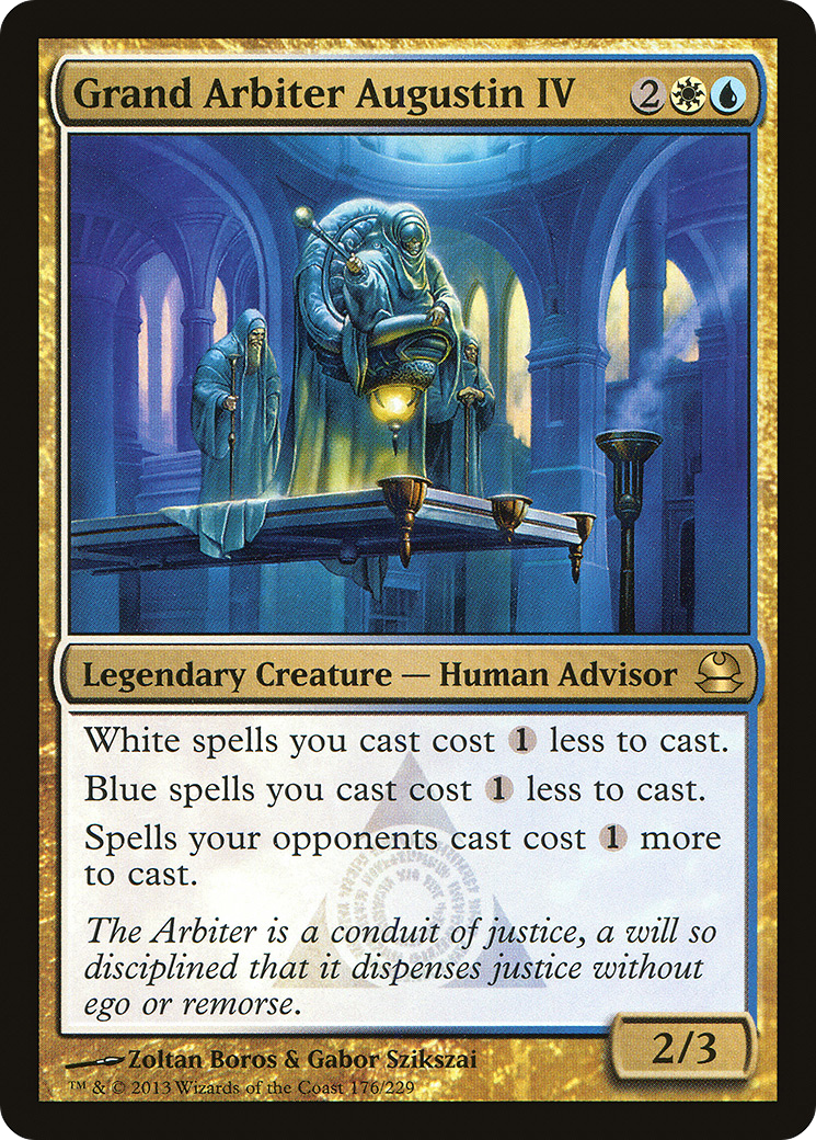 Grand Arbiter Augustin IV (MMA-176) - Modern Masters Foil