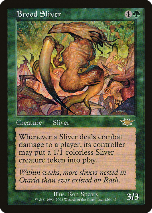 Brood Sliver (LGN-120) - Legions Foil