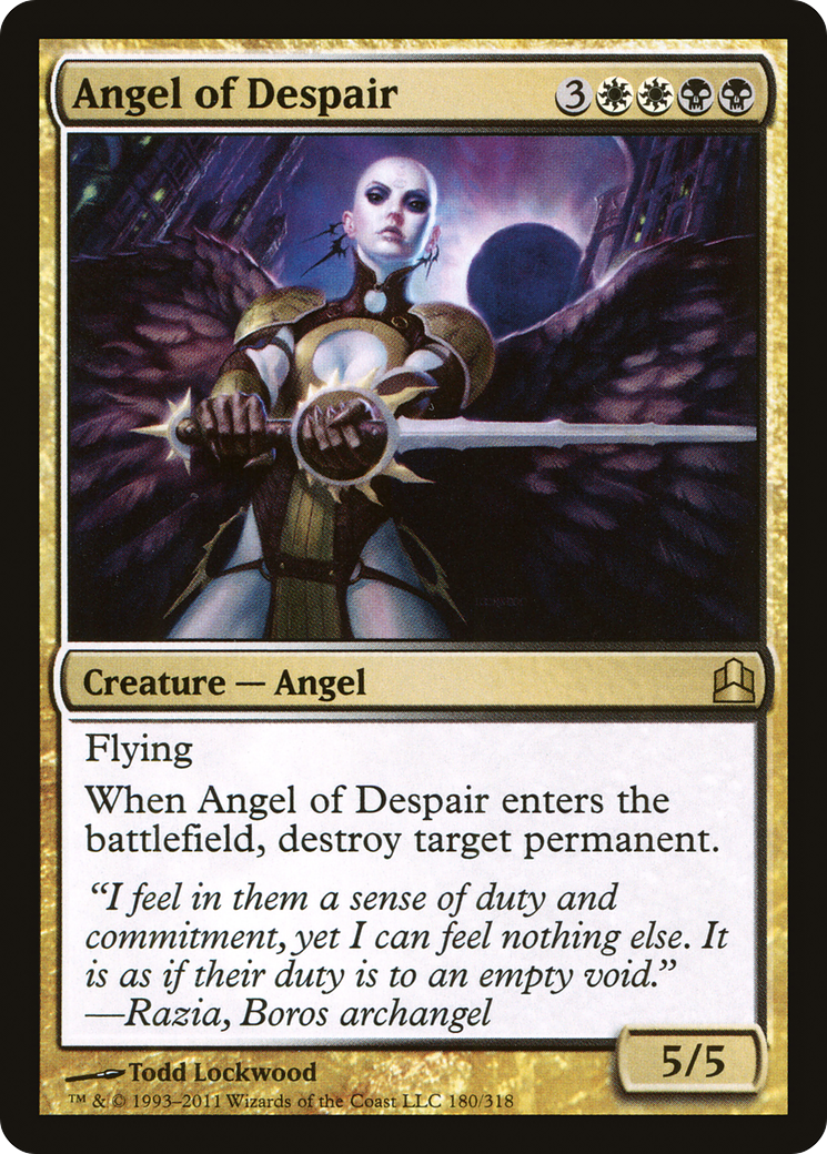 Angel of Despair (CMD-180) - Commander 2011