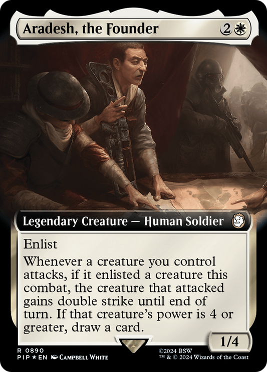 Aradesh, the Founder (PIP-890) - Fallout: (Extended Art) Foil