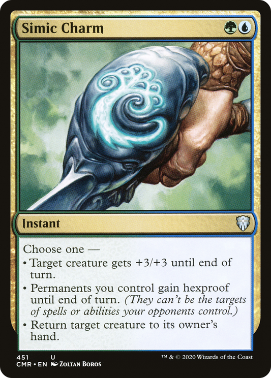 Simic Charm (CMR-451) - Commander Legends