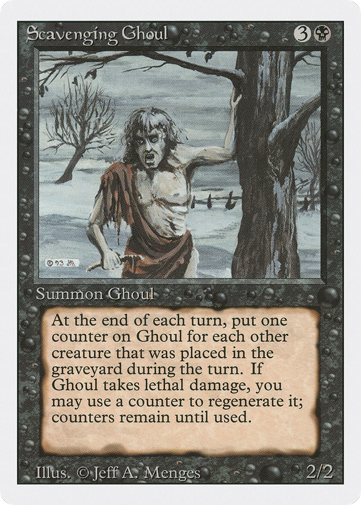 Scavenging Ghoul (3ED-128) - Revised Edition
