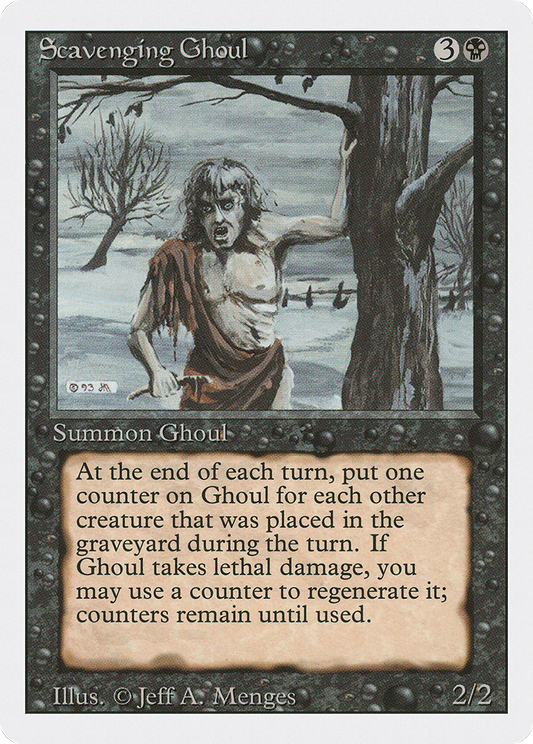 Scavenging Ghoul (3ED-128) - Revised Edition