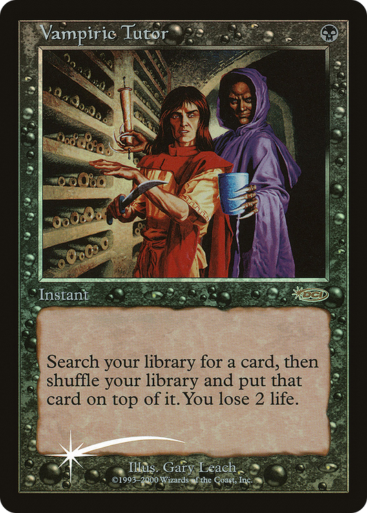 Vampiric Tutor (G00-002) - Judge Gift Cards 2000 Foil