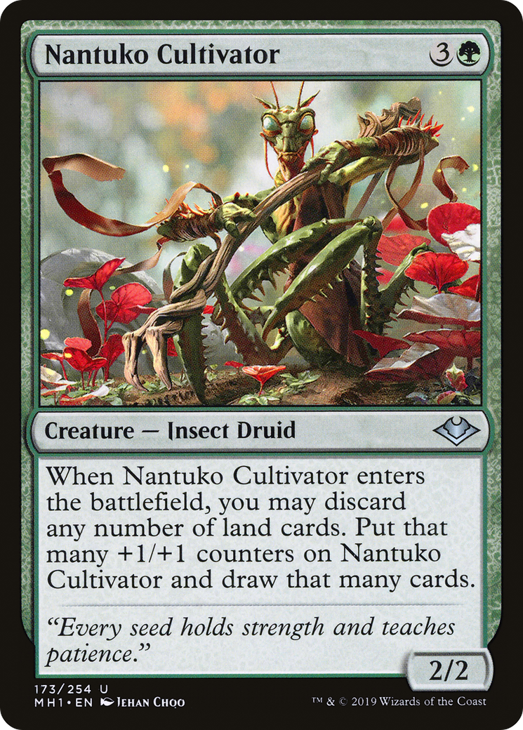 Nantuko Cultivator (MH1-173) - Modern Horizons Foil