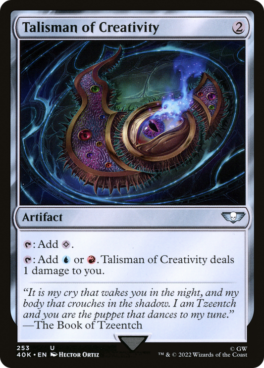 Talisman of Creativity (40K-253) - Warhammer 40,000 Commander