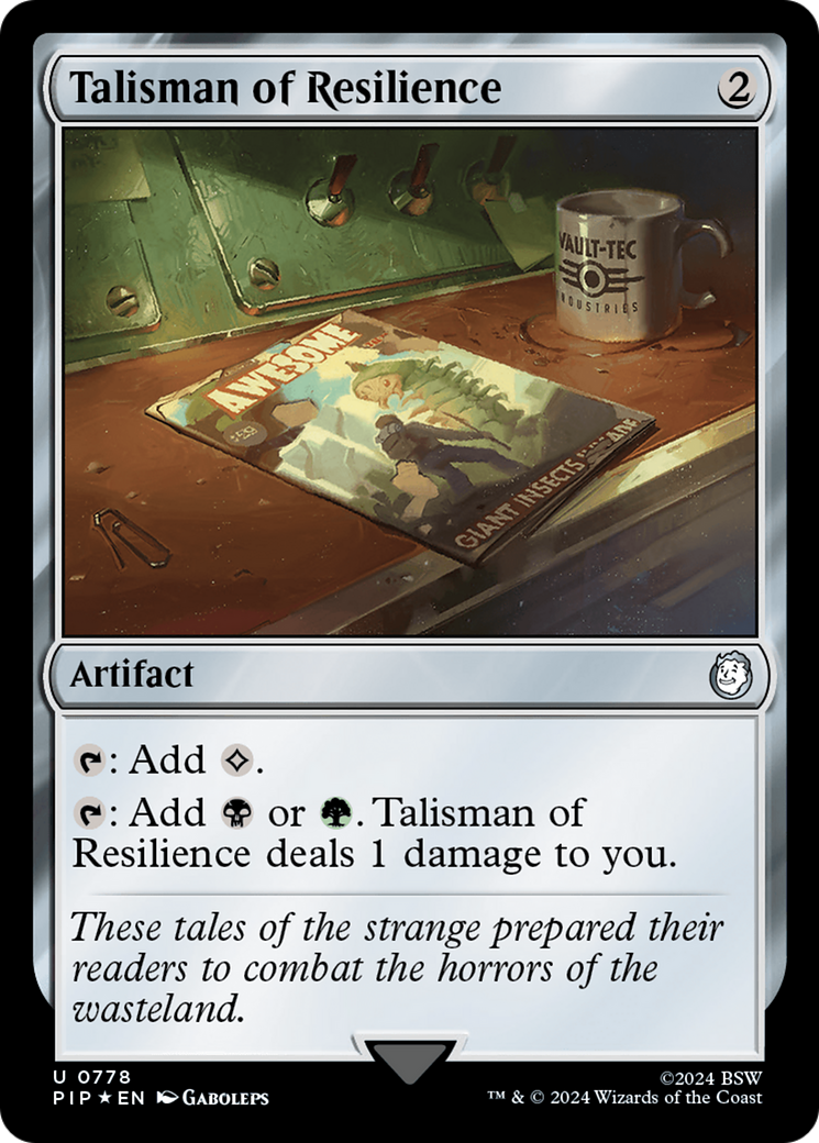 Talisman of Resilience (PIP-778) - Fallout Foil