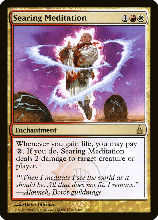 Searing Meditation (RAV-226) - Ravnica: City of Guilds