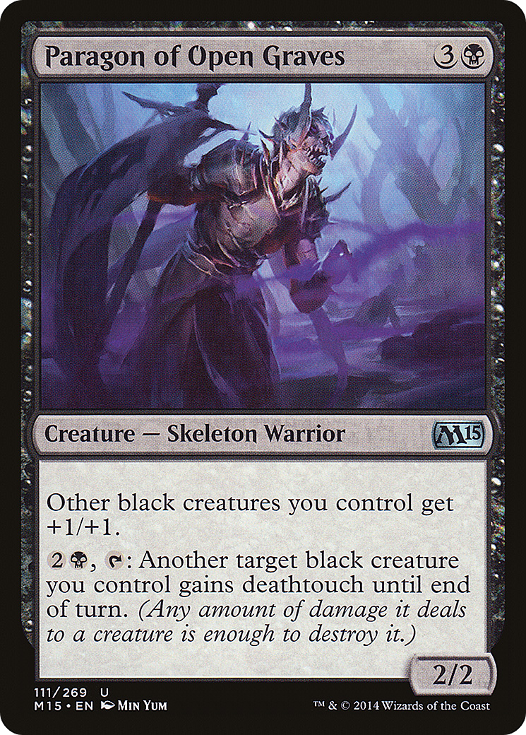 Paragon of Open Graves (M15-111) - Magic 2015 Foil