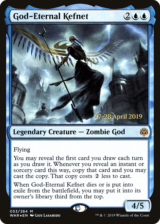 God-Eternal Kefnet (PWAR-53S) - War of the Spark Promos Foil