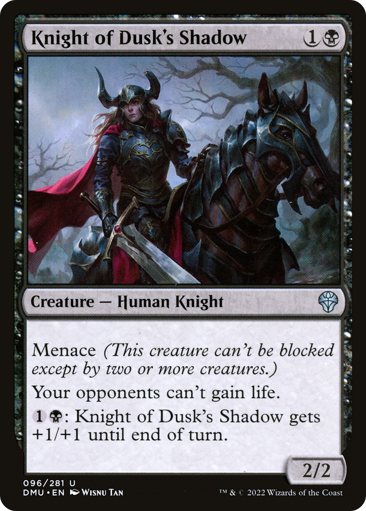 Knight of Dusk's Shadow (DMU-096) - Dominaria United