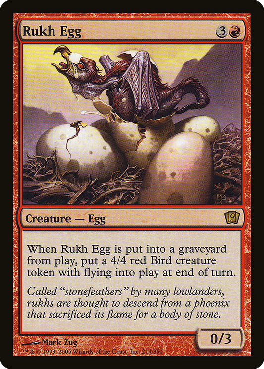 Rukh Egg (9ED-214★) - Ninth Edition Foil