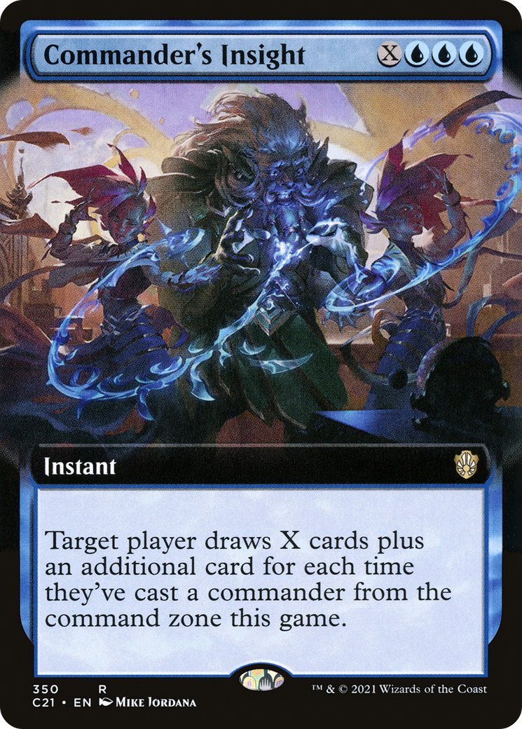 Commander's Insight (C21-350) - Commander 2021: (Extended Art)