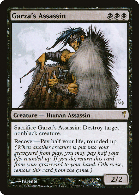 Garza's Assassin (CSP-057) - Coldsnap Foil