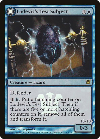 Ludevic's Test Subject // Ludevic's Abomination (PISD-64★) - Innistrad Promos: (Double Faced Transform) Foil