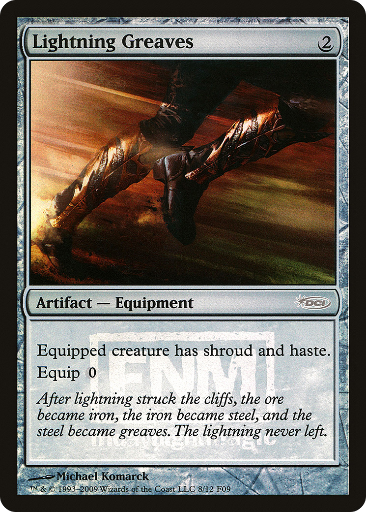 Lightning Greaves (F09-008) - Friday Night Magic 2009 Foil