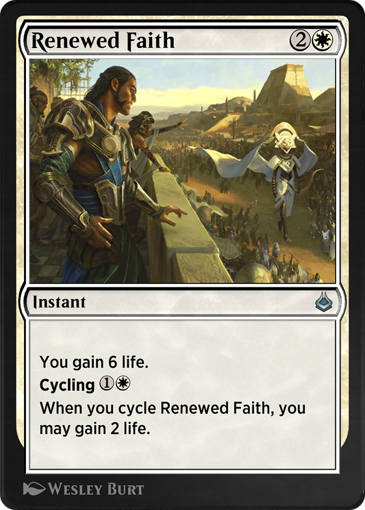 Renewed Faith (AKR-032) - Amonkhet Remastered