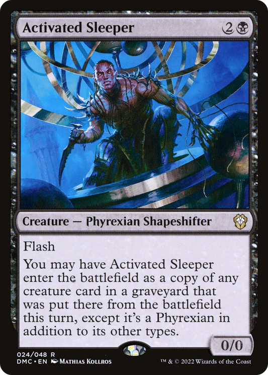 Activated Sleeper (DMC-024) - Dominaria United Commander Foil