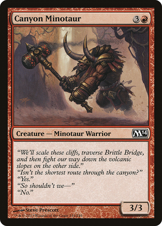 Canyon Minotaur (M14-131) - Magic 2014