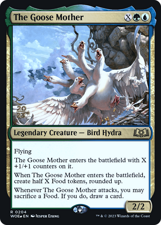 The Goose Mother (PWOE-204S) - Wilds of Eldraine Promos Foil