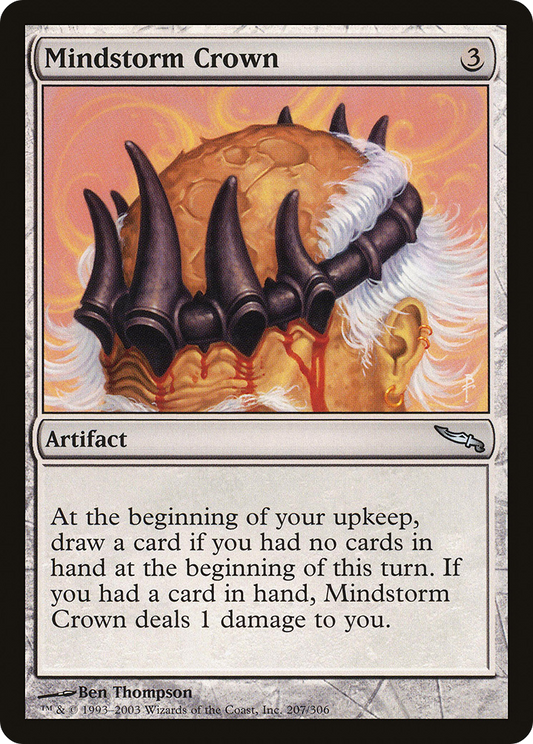 Mindstorm Crown (MRD-207) - Mirrodin Foil