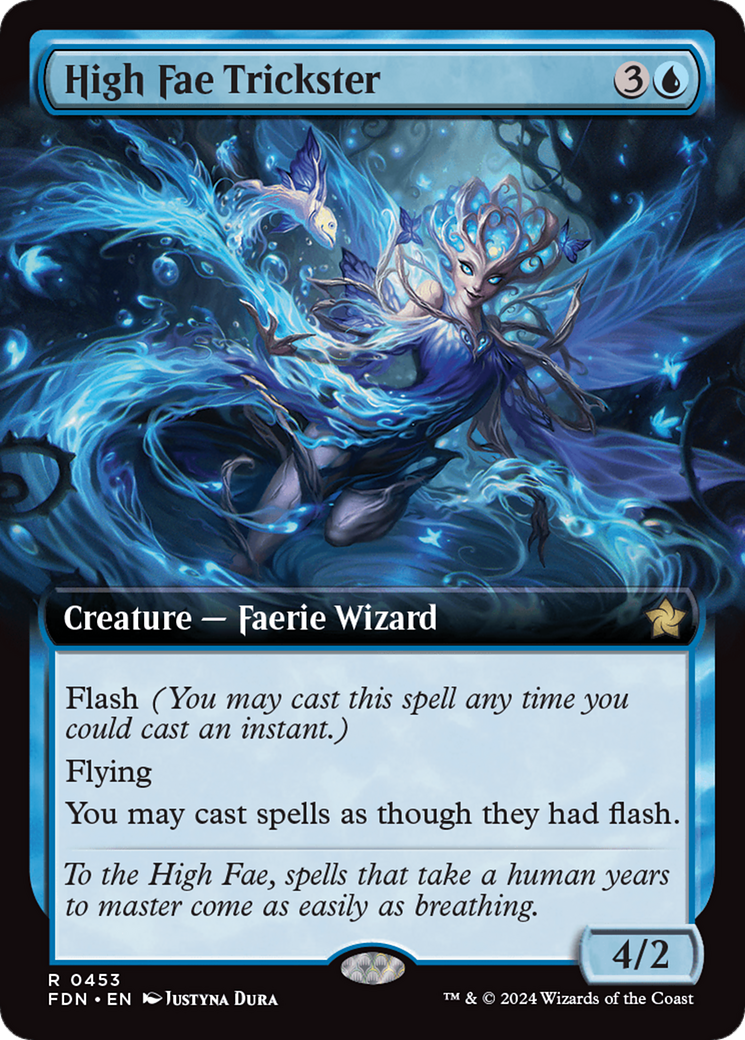 High Fae Trickster (FDN-453) - Foundations: (Extended Art)