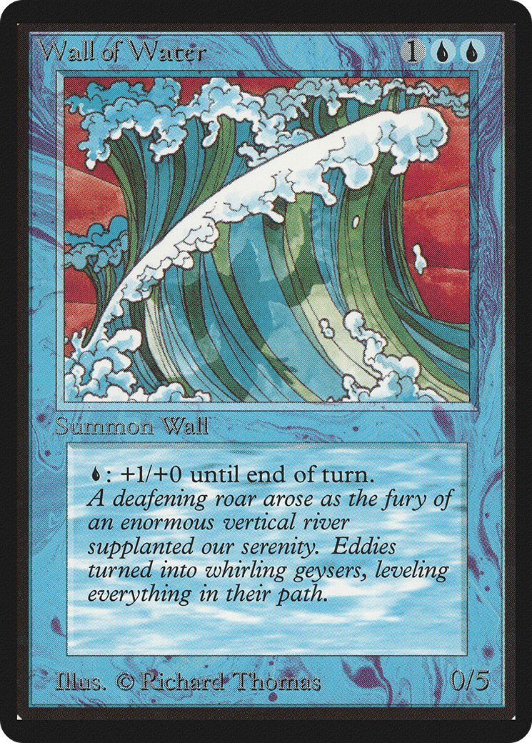 Wall of Water (LEB-091) - Limited Edition Beta