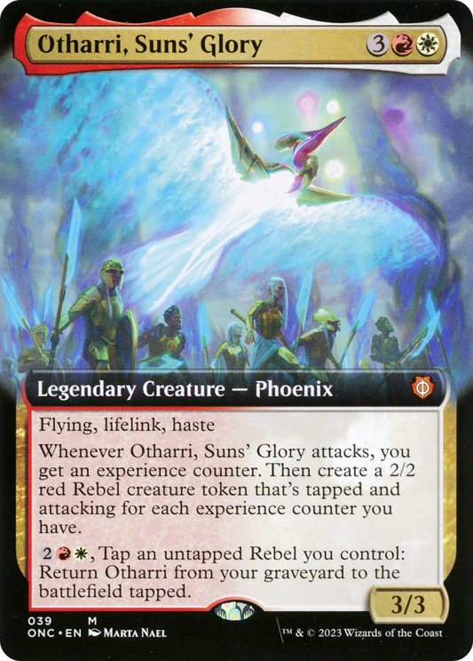 Otharri, Suns' Glory (ONC-039) - Phyrexia: All Will Be One Commander: (Extended Art) Foil