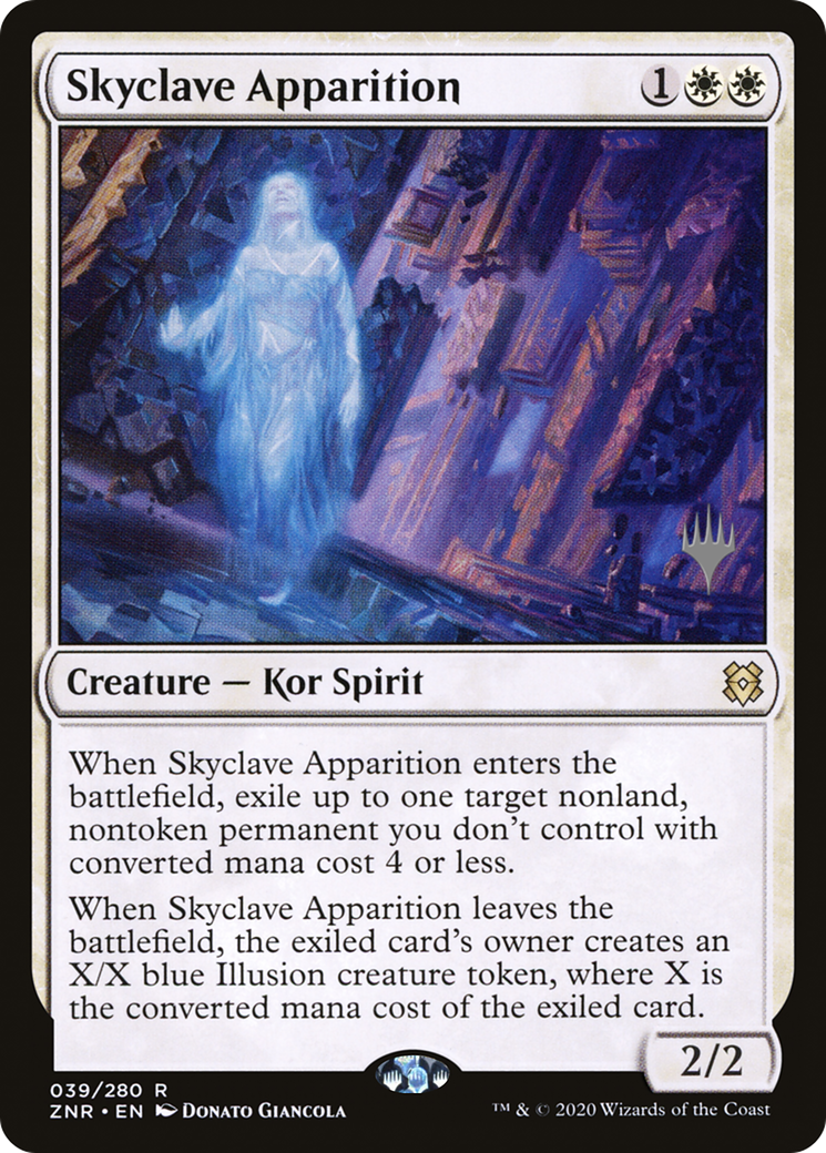 Skyclave Apparition  (PPZNR-39P) - Zendikar Rising Promos (Promo Pack) Foil