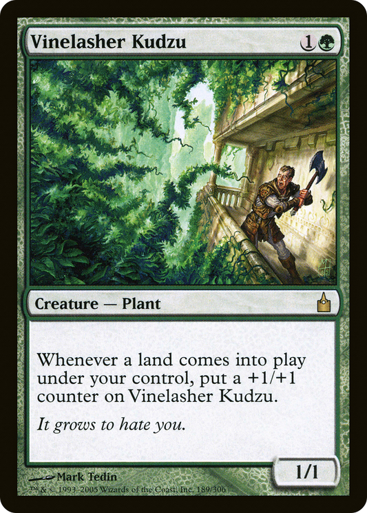 Vinelasher Kudzu (RAV-189) - Ravnica: City of Guilds Foil