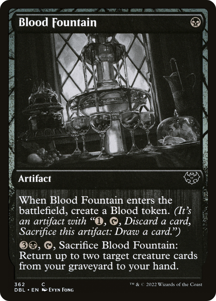 Blood Fountain (DBL-362) - Innistrad: Double Feature