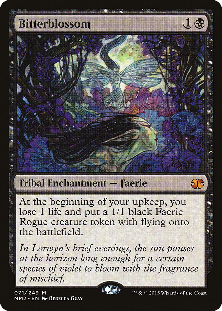 Bitterblossom  (MM2-071) - Modern Masters 2015 Foil