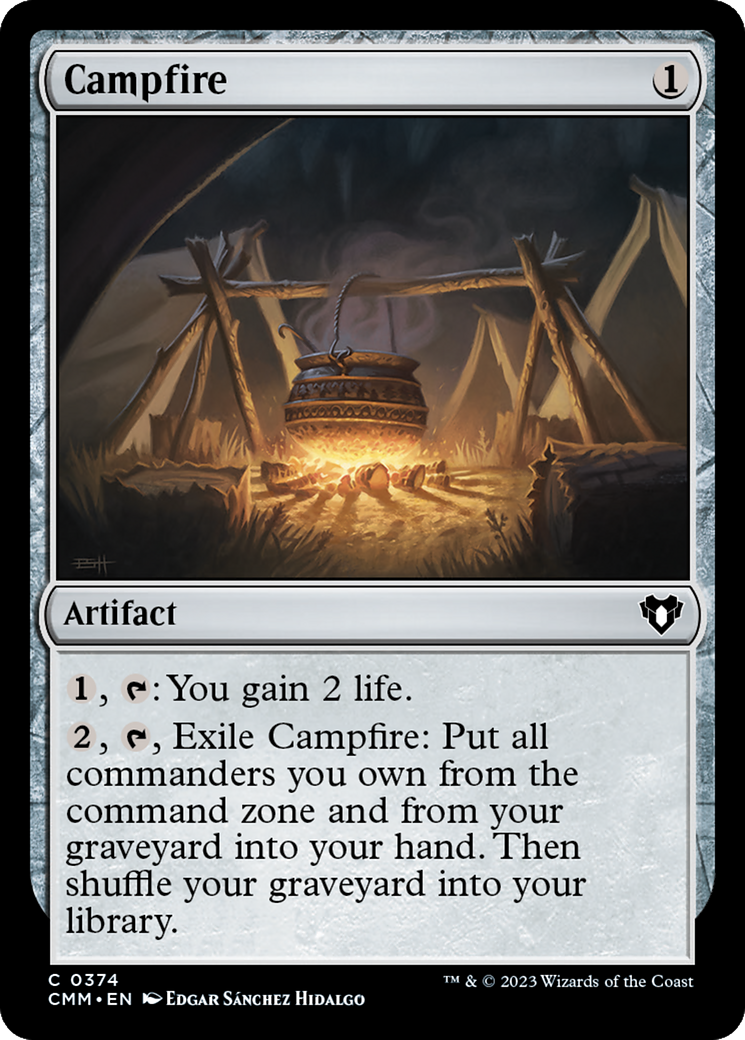 Campfire (CMM-374) - Commander Masters