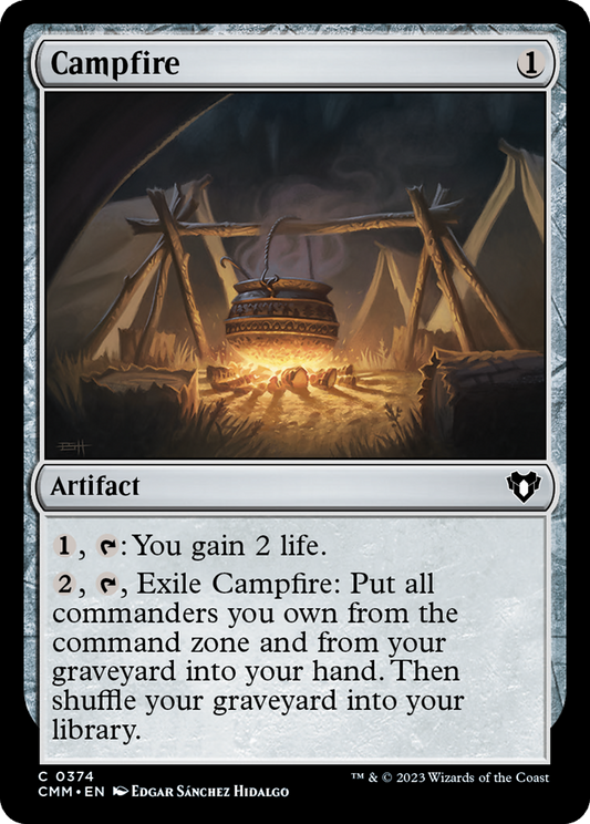 Campfire (CMM-374) - Commander Masters