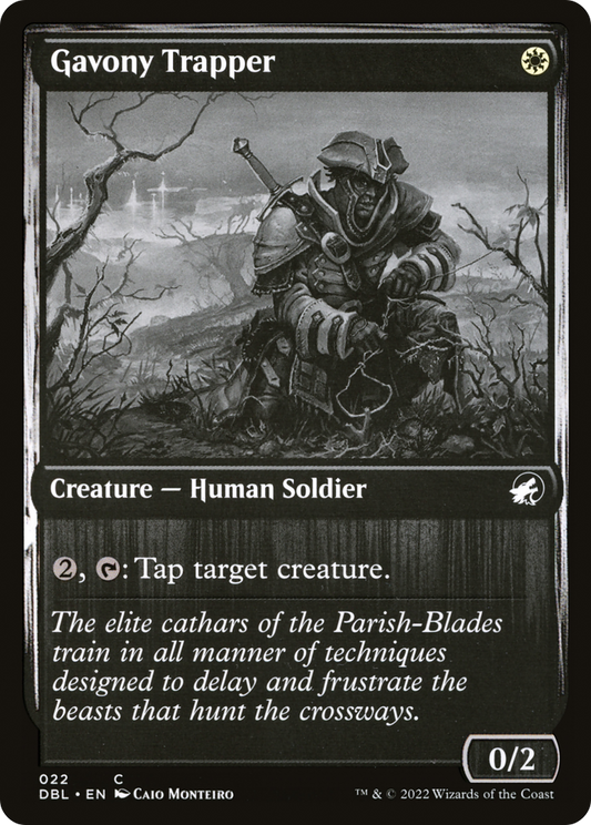 Gavony Trapper (DBL-022) - Innistrad: Double Feature Foil