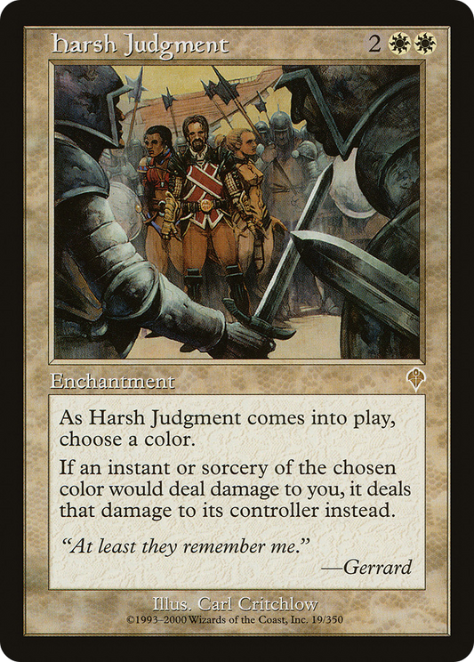 Harsh Judgment (INV-019) - Invasion