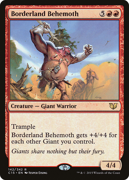 Borderland Behemoth (C15-142) - Commander 2015