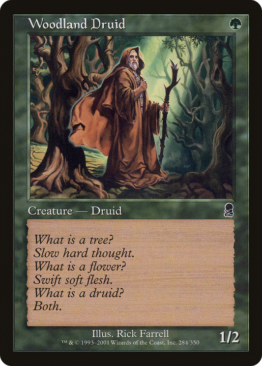 Woodland Druid (ODY-284) - Odyssey Foil