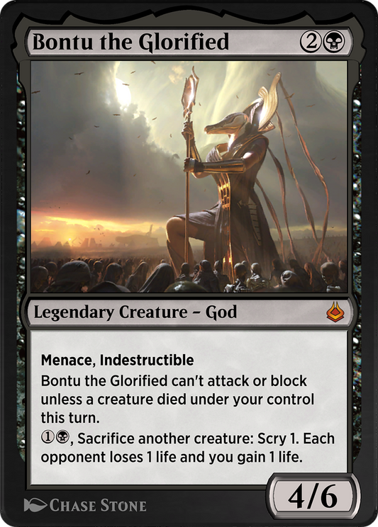 Bontu the Glorified (AKR-095) - Amonkhet Remastered